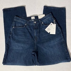 A New Day Bootcut Jeans high rise straight hip & thigh 6 regular NEW dark wash